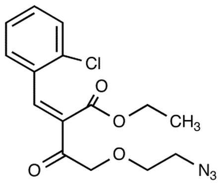 Ethyl (2-Azidoethoxy)aceto-2-(2-chlorophenylmethlene)acetate