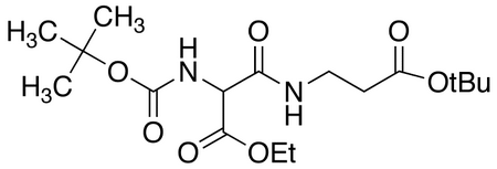 Ethyl 3-(3-tert-Butoxy-3-oxopropylamino)-2-(N-boc-amino)-3-oxopropanoate