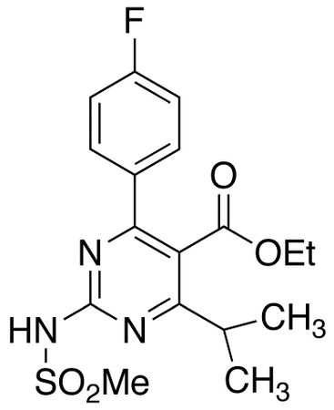 Ethyl 4-(4-Fluorophenyl)-6-isopropyl-2-(N-methylsulfonamido)pyrimidine-5-carboxylate