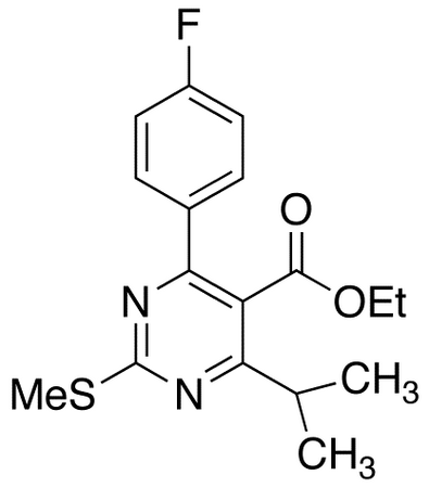 Ethyl 4-(4-Fluorophenyl)-6-isopropyl-2-methylthiopyrimidine-5-carboxylate