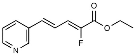 Ethyl 2-Fluoro-5-(3-pyridyl)penta(2-Z,4-E)dienoate
