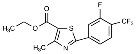 Ethyl 2-[3-Fluoro-(trifluoromethyl)phenyl]-4-methyl-thiazole-5-carboxylate