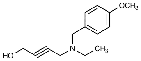 4-[N-Ethyl-(4-methoxyphenyl)methylamino]-2-butynyl-1-ol