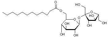 Dodecanoyl D-sucrose