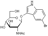 5-Bromo-3-indolyl 2-acetamido-2-deoxy-β-D-glucopyranoside