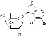 5-Bromo-4-chloro-3-indolyl β-D-fucopyranoside
