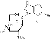 5-Bromo-4-chloro-3-indolyl 2-acetamido-2-deoxy-β-D-glucopyranoside