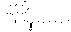 5-Bromo-4-chloro-3-indolyl caprylate