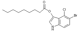 5-Bromo-4-chloro-3-indolyl nonanoate