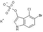 5-Bromo-4-chloro-3-indolyl sulfate potassium salt