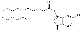 5-Bromo-4-chloro-3-indolyl palmitate