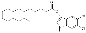5-Bromo-6-chloro-3-indolyl palmitate