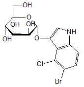 5-Bromo-6-chloro-1H-indol-3-yl-α-D-mannopyranoside