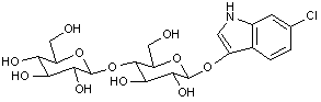 6-Chloro-3-indolyl β-D-cellobioside