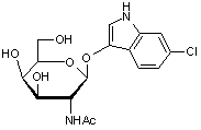 6-Chloro-3-indolyl 2-acetamido-2-deoxy-β-D-galactopyranoside