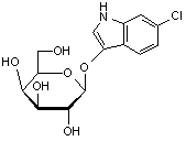 6-Chloro-3-indolyl β-D-galactopyranoside