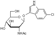6-Chloro-3-indolyl 2-acetamido-2-deoxy-β-D-glucopyranoside