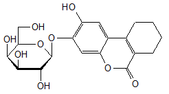3-4-Cyclohexenoesculetin β-D-galactopyranoside