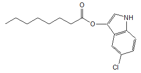 6-Chloro-1H-indol-3-yl octanoate