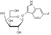 6-Fluoro-3-indolyl β-D-galactopyranoside