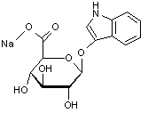 3-Indolyl β-D-glucuronide sodium salt