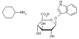 3-Indolyl β-D-glucuronide cyclohexylammonium salt