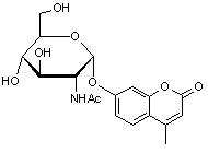 4-Methylumbelliferyl 2-acetamido-2-deoxy-α-D-glucopyranoside