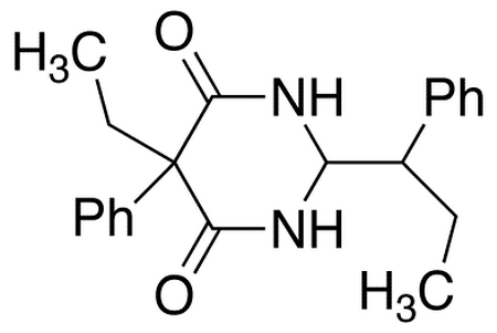 rac 5-Ethyl-5-phenyl-2-(1-phenylpropyl)dihydropyrimidine-4,6(1H,5H)-dione (Mixture of diastereomers)