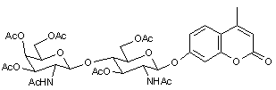 4-Methylumbelliferyl β-D-chitobiose heptaacetate