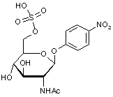 4-Nitrophenyl 2-acetamido-2-deoxy-β-D-glucopyranoside-6-sulfate potassium salt