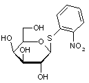 2-Nitrophenyl β-D-thiogalactopyranoside