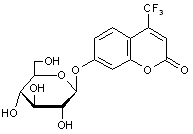 4-Trifluoromethylumbelliferyl β-D-glucopyranoside