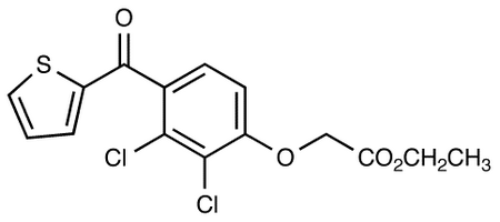 Ethyl-[4-(thienylketo)-2,3-dichloro-phenoxy]acetate