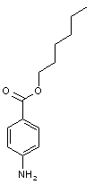 4-Aminobenzoic acid hexyl ester