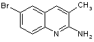 2-Amino-6-bromo-3-methylquinoline