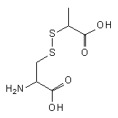 2-Amino-3-(1-carboxyethyldisulfanyl)propanoic acid