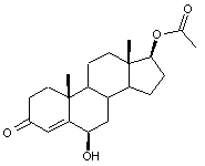 17b-Acetoxy 6b-hydroxy testosterone