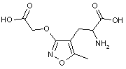 (r-s)-2-Amino-3-[3-(carboxymethoxy)-5-methyl-isoxazol-4 -yl]propionic acid sesquihydrate