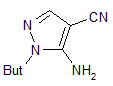 5-Amino-1-(t-butyl)pyrazole-4-carbonitrile