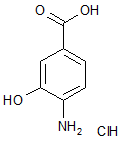 3-Amino-4-hydroxybenzoic acid HCl