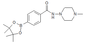[4-(1’-AMino-4’-Methylpiperazine-1-carbonyl)phenyl]boronic acid pinacol ester