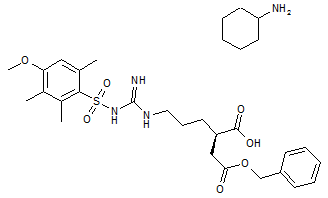 Z-Arg(Mtr)-OH cyclohexylammonium salt