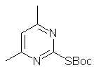 S-Boc-2-mercapto-4-6-dimethylpyrimidine