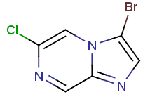 3-Bromo-6-chloroimidazo[1-2-α]pyrazine
