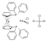 [1-1’-Bis(diphenylphosphino)ferrocene]-dichloropalladium (II)