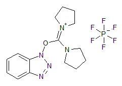 O-(Benzotriazol-1-yl)-N-N-N’-N’-bis(tetramethylene)uronium hexafluorophosphate