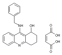 9-(Benzylamino)-1-2-3-4-tetrahydroacridin-1-ol maleate