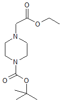 1-Boc-4-ethoxycarbonylmethyl piperazine