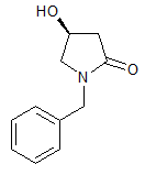 1-Benzyl-4(S)-hydroxy-pyrrolidin-2-one