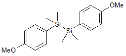 Bis(4-Methoxyphenyl)-1-1-2-2-tetraMethyldisilane